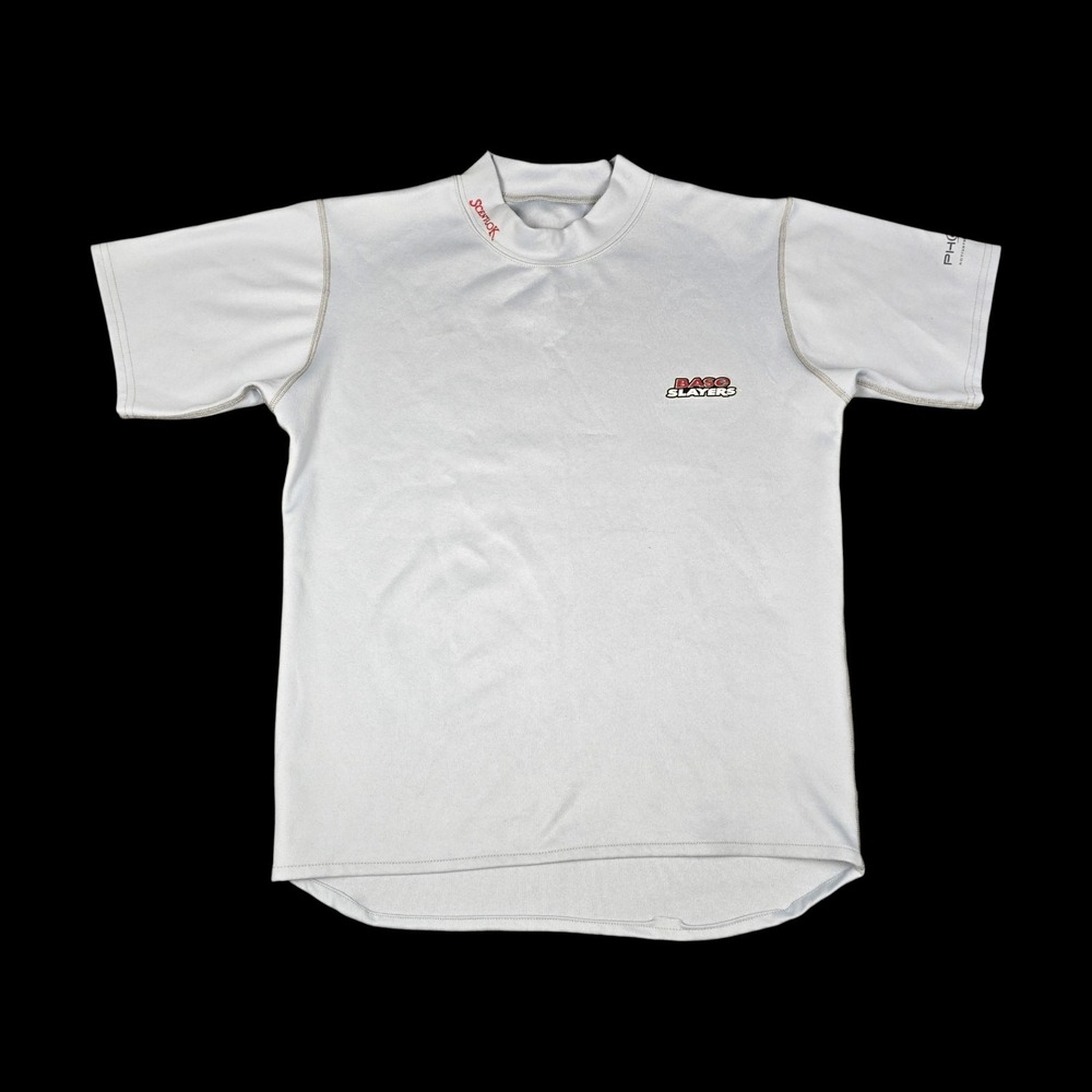 Scent-Lok Base Slayers Shirt Mens Large‎ Short Sleeve Gray Performance Hunting